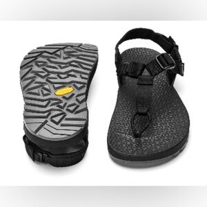 Bedrock Sandals Cairn Adventure Sandals Black Size 6 7 NWOT
